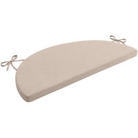 SITZKISSEN eckig 115/57/5 cm Stoff Creme - Creme, Textil (57/115/5cm) - CLP