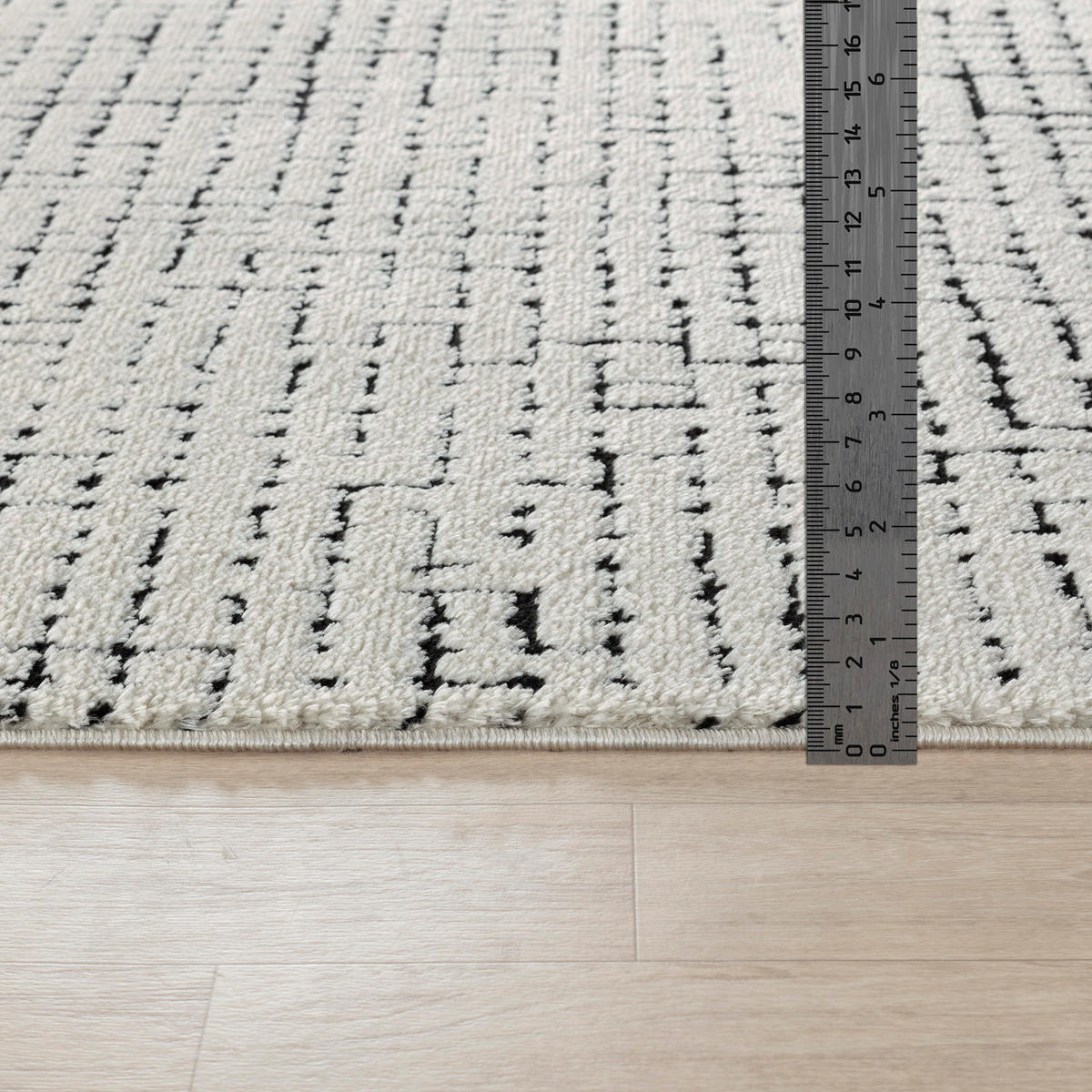 KURZFLORTEPPICH 200/275 cm Weiß - Weiß, Naturmaterialien/Textil (200/275cm) - LIVABLISS