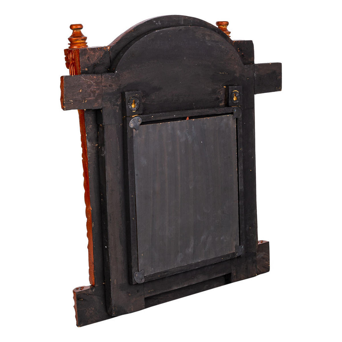 SPIEGEL aus Holz, 59x51x10cm - Braun, Holz (59/51/10cm) - Wanderlust