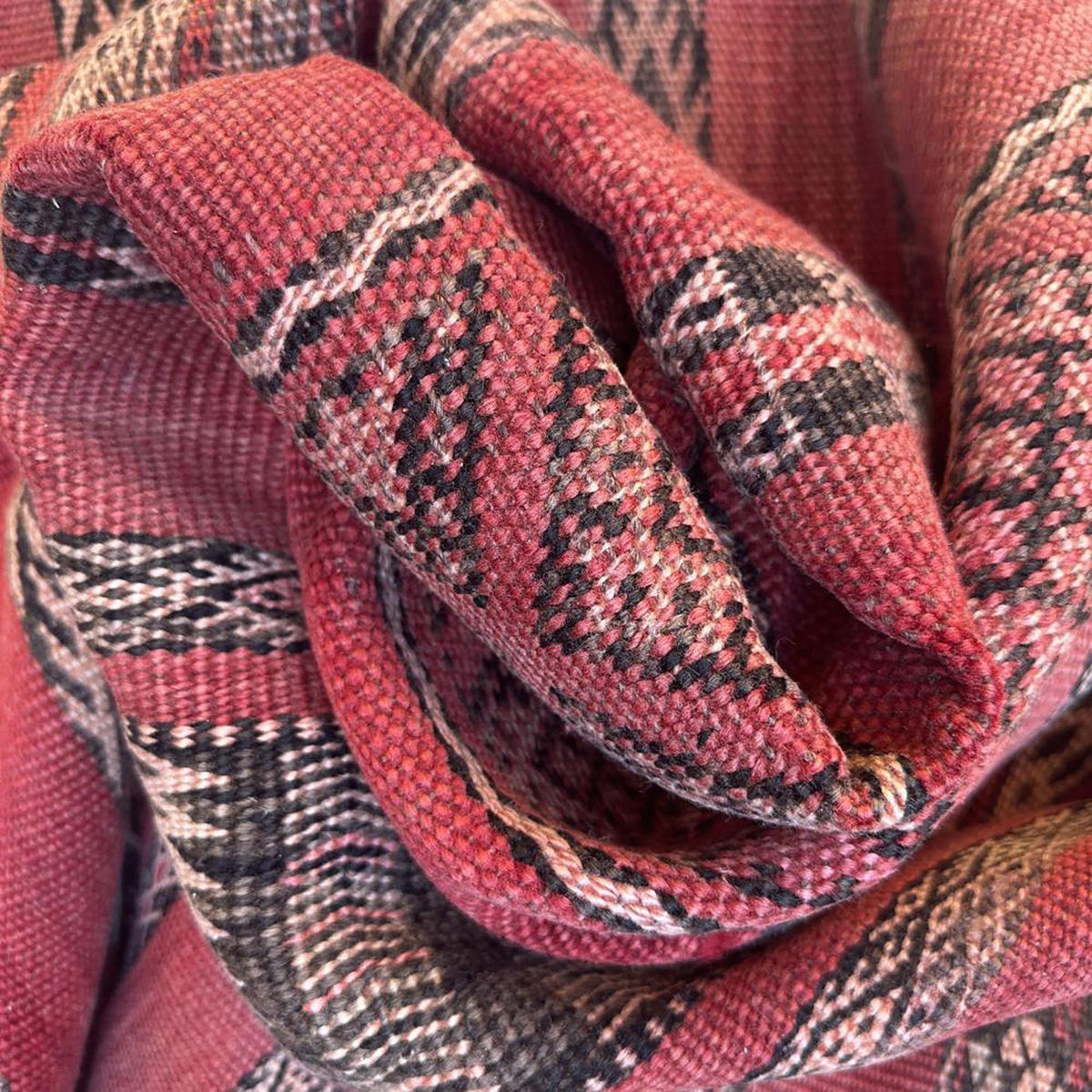 BERBERTEPPICH aus reiner Wolle 150x 282 cm - Pink, Naturmaterialien (150/282cm) - AFK Living