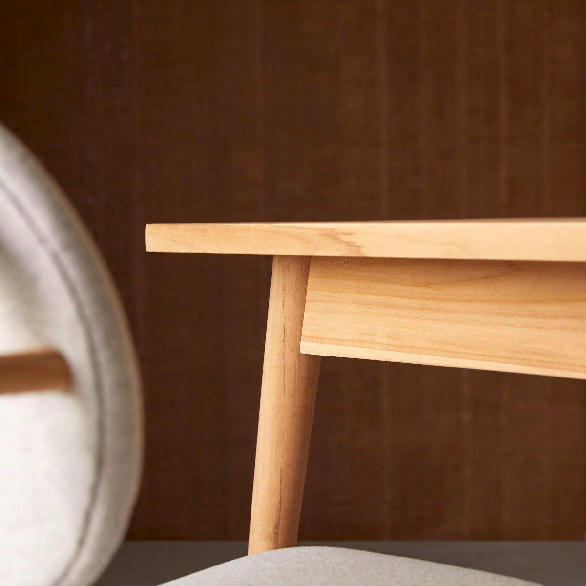 TISCH Jonàk Natur aus Teak - Naturfarben, Holz (80/180/78cm) - Tikamoon