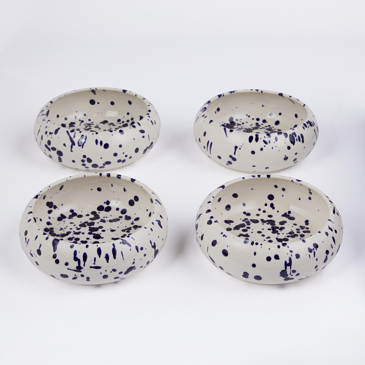 SCHALE Boogy Splash 700ml - Dunkelblau, Keramik (16/16/6cm) - Butlers