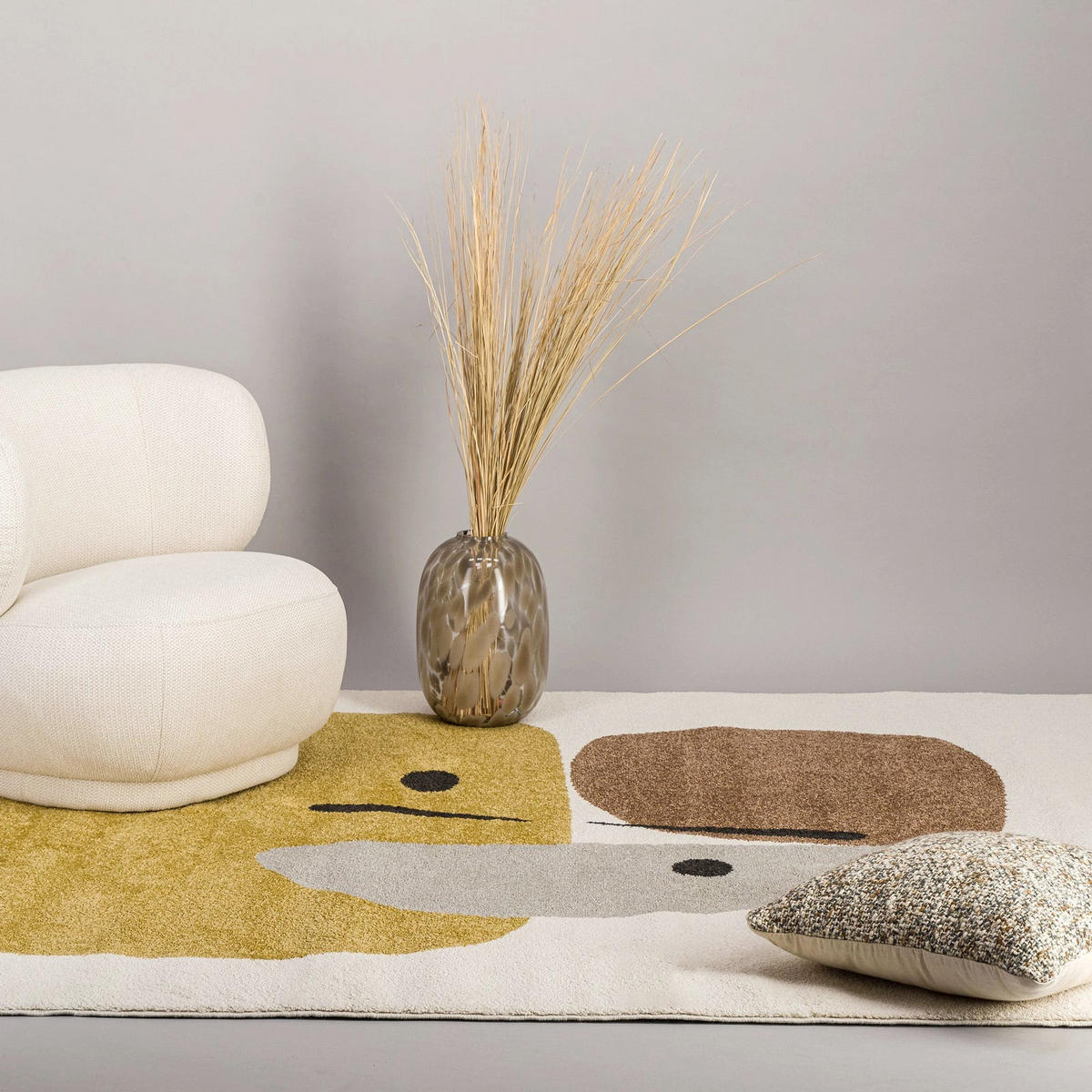 TEPPICH Design mehrfarbig - Multicolor, Textil (200/290cm) - AFK Living