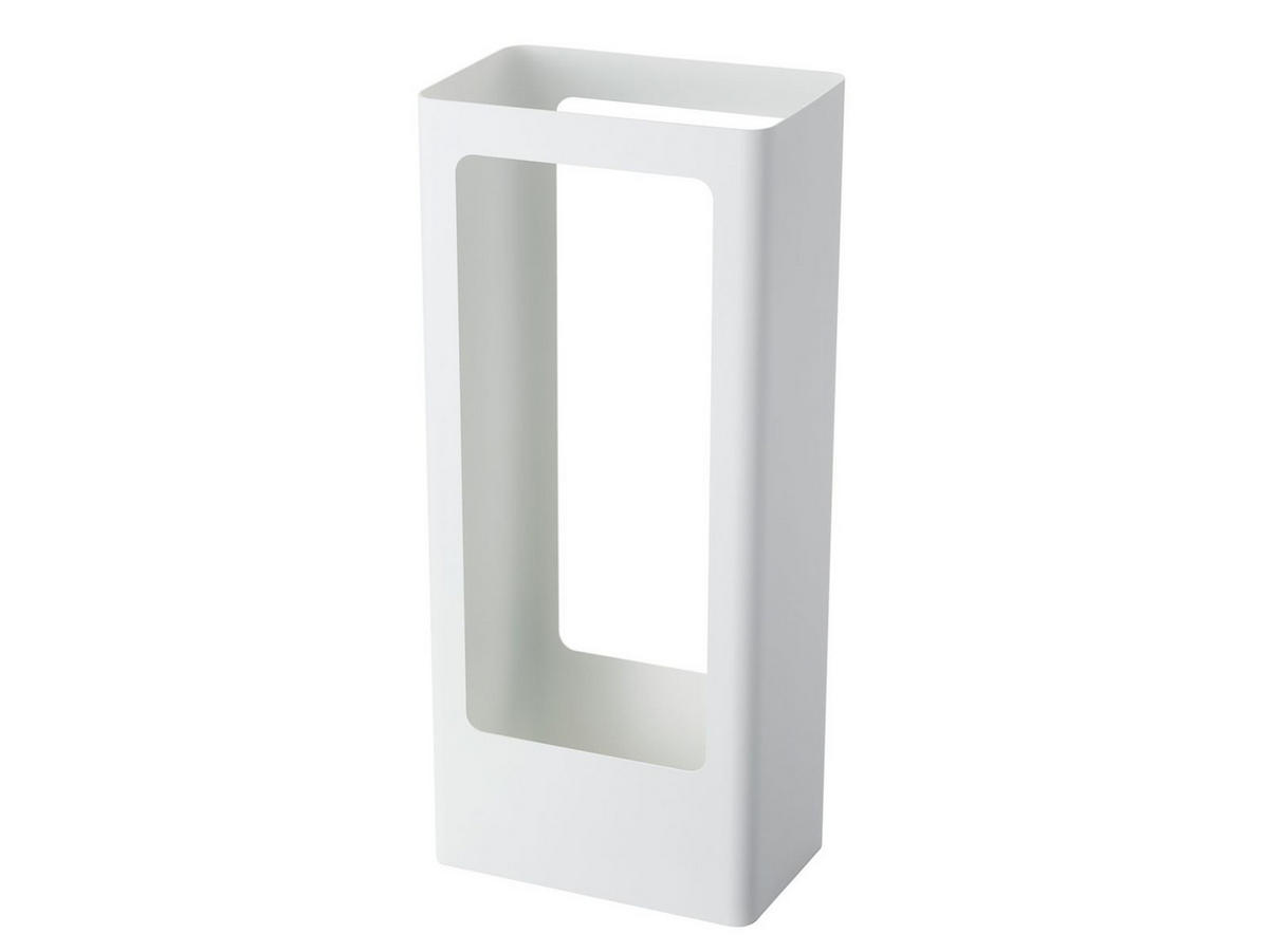 SCHIRMSTÄNDER Tower weiß12/22/50 cm - Weiß, Metall (22/44/12cm) - Yamazaki