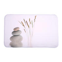 BADTEPPICH Balance 50 x 80 cm - Weiß, Textil (50/80cm) - Sanilo