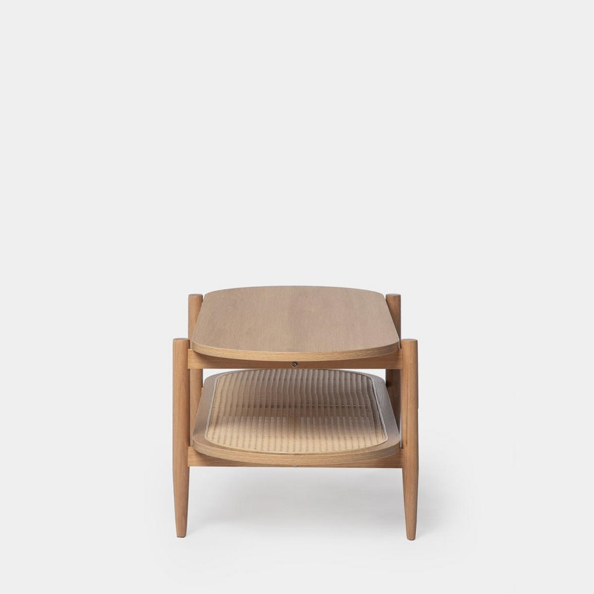 COUCHTISCH FESTER Natura Natürlich 120 cm x 40 cm - Naturfarben, Holzwerkstoff (50/120/40cm) - Klast Home