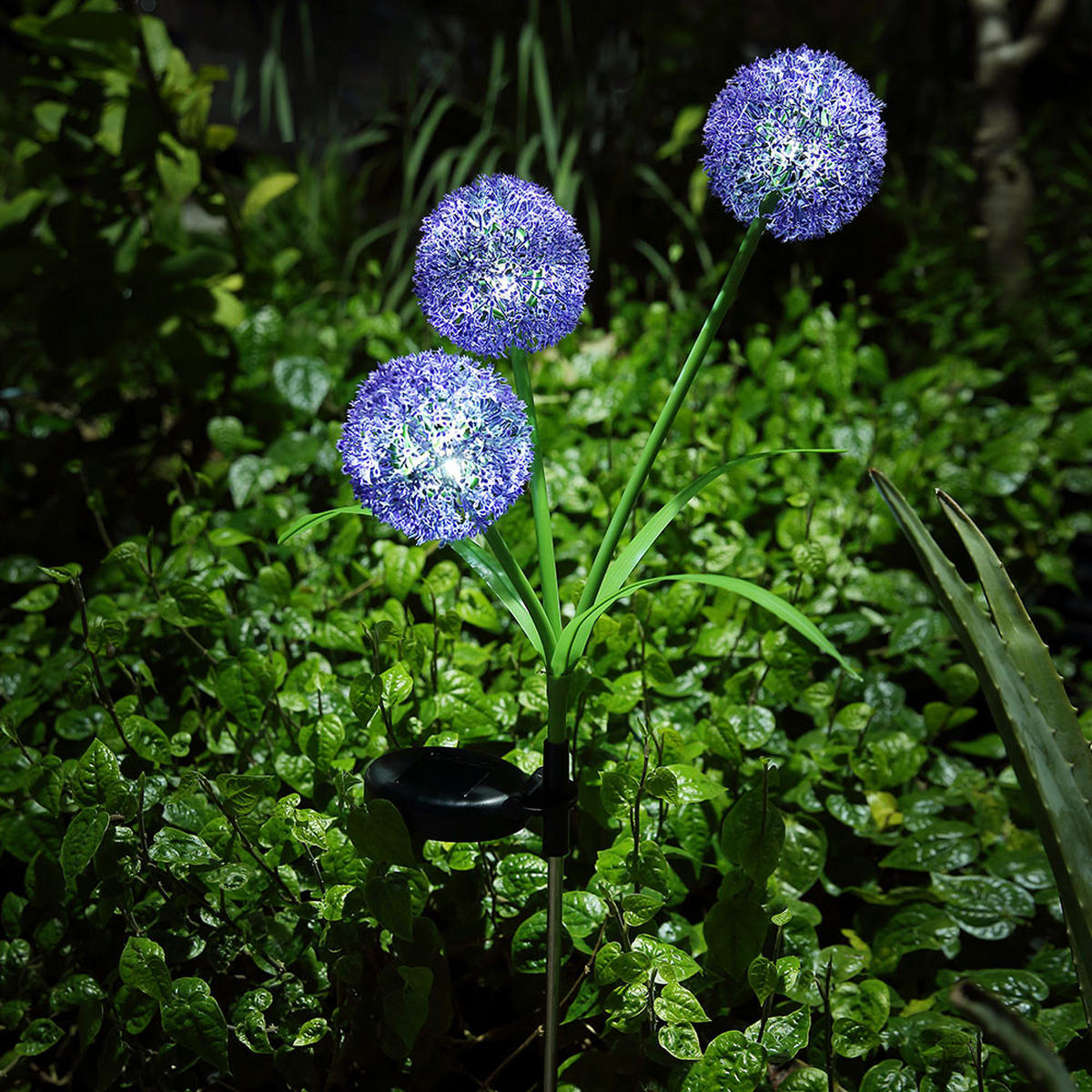 LED AUSSENLEUCHTE Edelstahl Bunt - Multicolor, Metall (23/23/75cm) - Globo Lighting