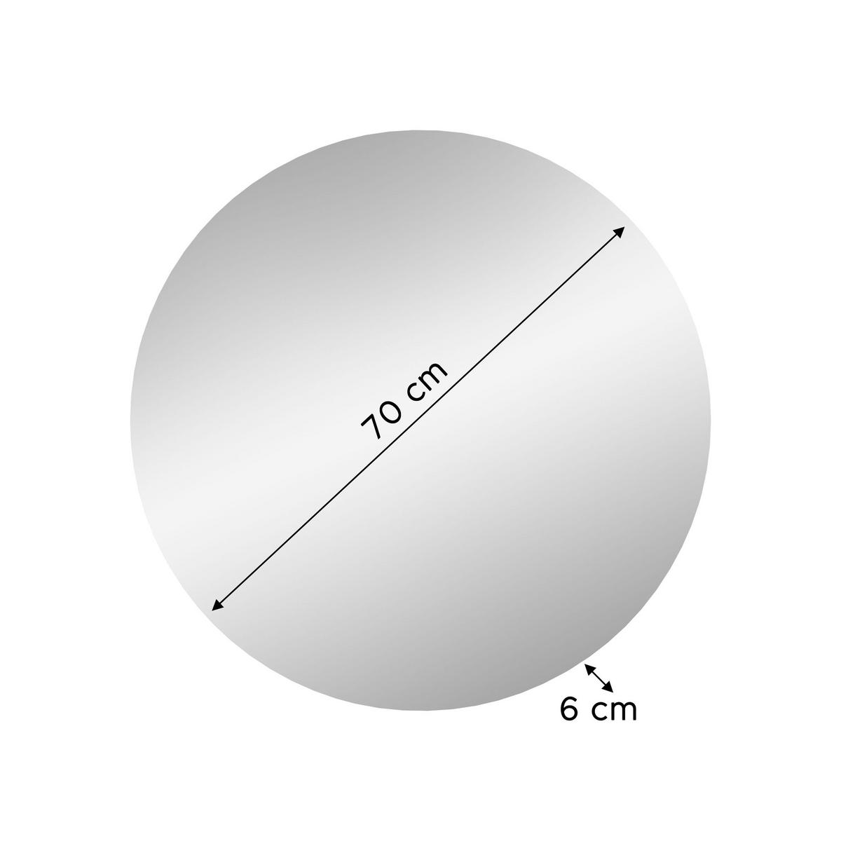 SPIEGEL DRIVE (B/H/T: ca. 70/70/6 cm) in Artisan Oak Nachbildung/Artisan Oak Nachbildung - Eiche Artisan, Glas (70/70/6cm)