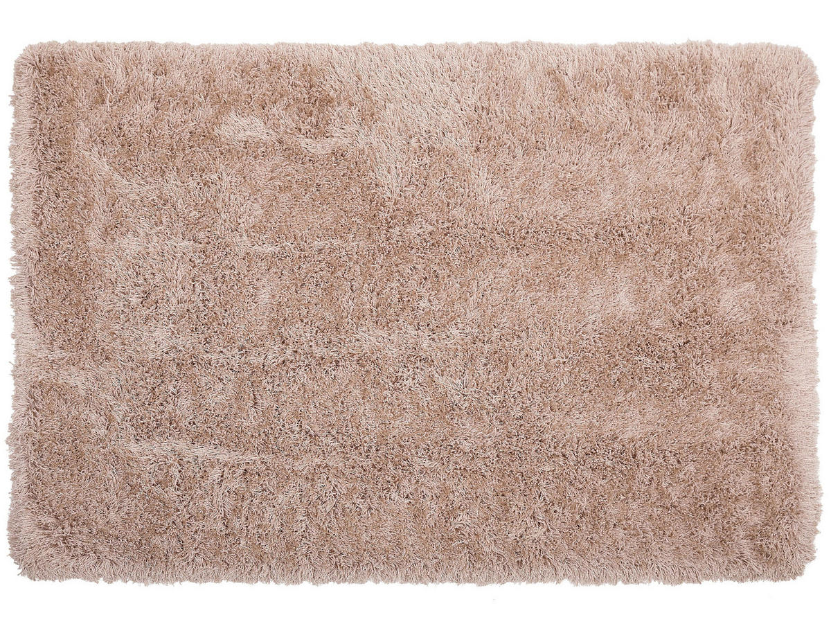SHAGGY-TEPPICH Cide 300/200 cm - Beige, Kunststoff (200/300cm) - Beliani