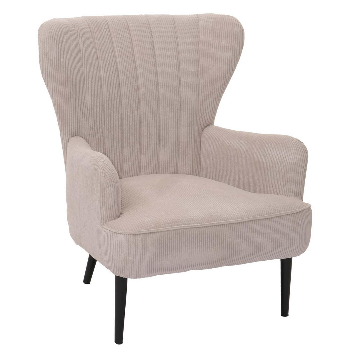 LOUNGE-SESSEL Beige - Beige, Textil (75/80/78cm) - MCW