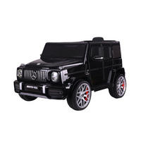 KINDER ELEKTROAUTO Mercedes G63 schwarz - Schwarz, Kunststoff (106/62/54cm) - TPFLiving