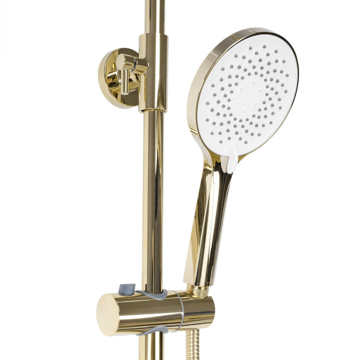 DUSCHGARNITUR Rea Avalon Gold - Goldfarben, Metall (23/153/50cm) - REA