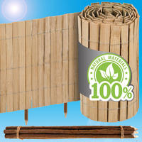 BEETEINFASSUNG Bambus, 20/300 cm, braun - Braun, Holz (0.9/20/300cm) - urfence