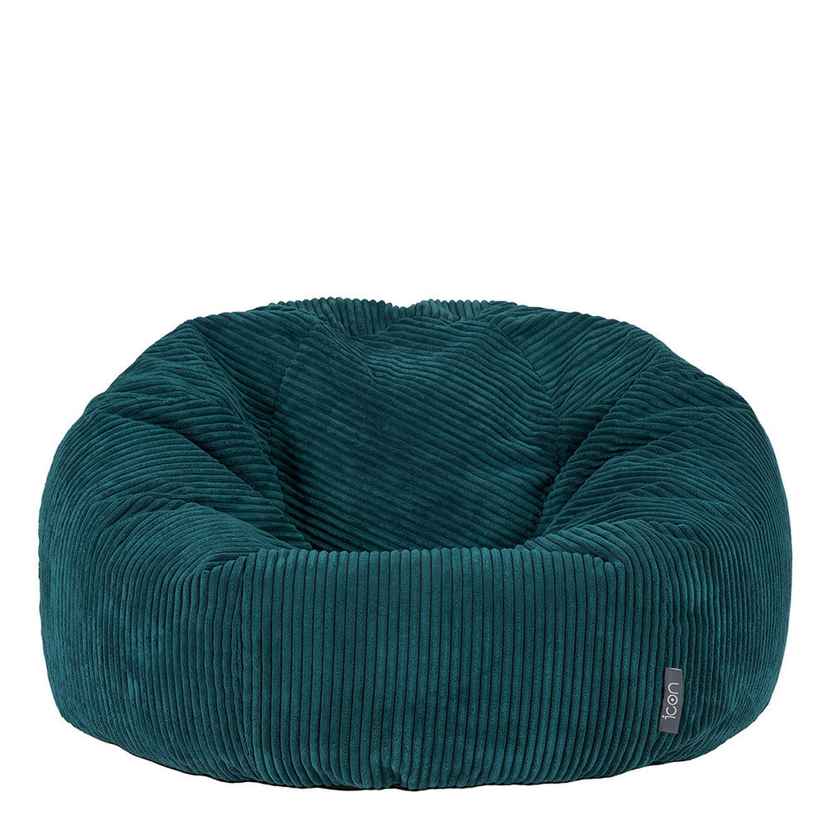 SITZSACK Klassisch Kingston, Cord - Dunkelgrün, Textil (85/50/85cm) - icon