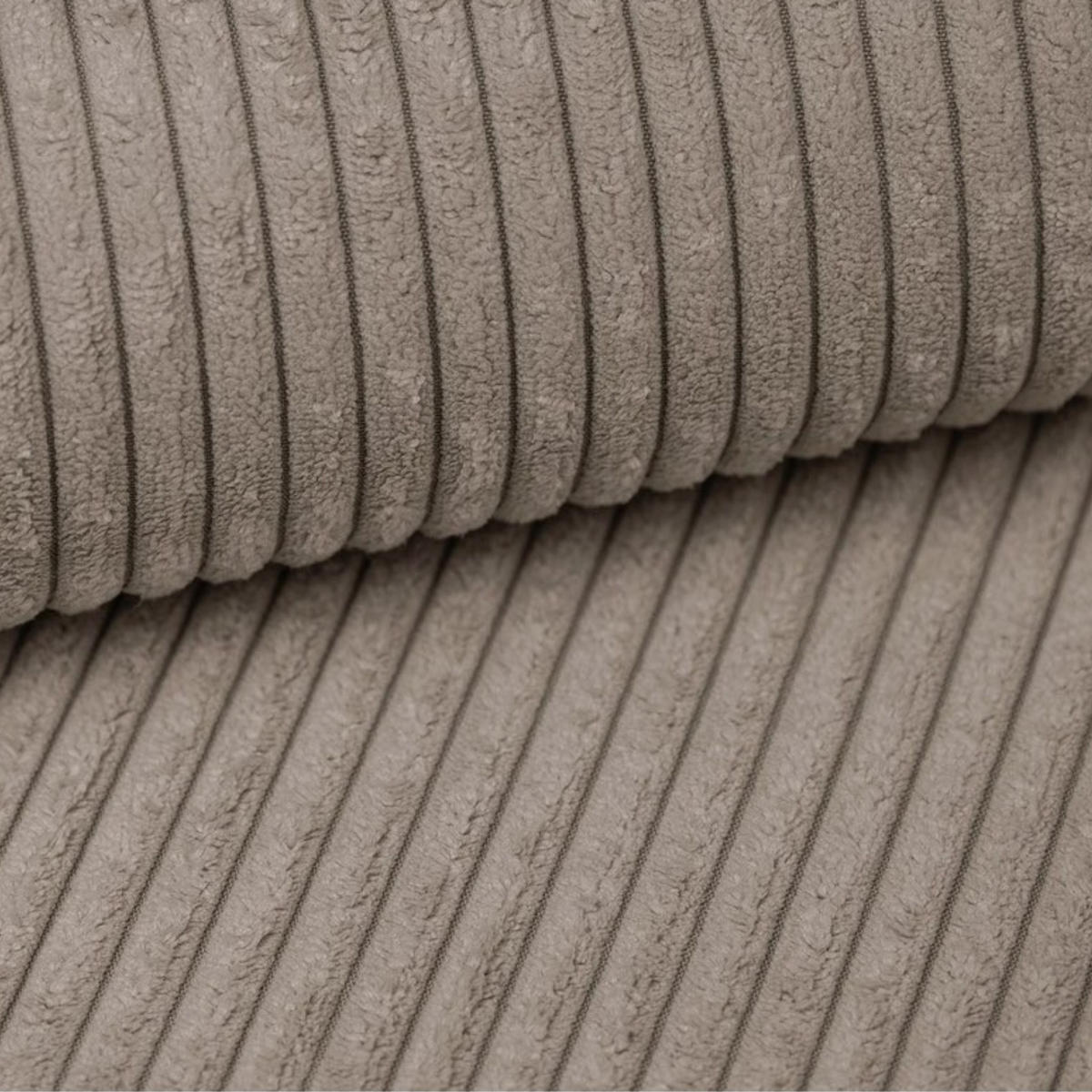 POLSTERBETT LUIS mit Kopfteil, 180 x 200 cm, Doppelbett mit Bettkasten und Lattenrost aus Metall, Cordstoff: Beige - Beige, Holz/Textil (180/200cm) - Agmat-Furniture