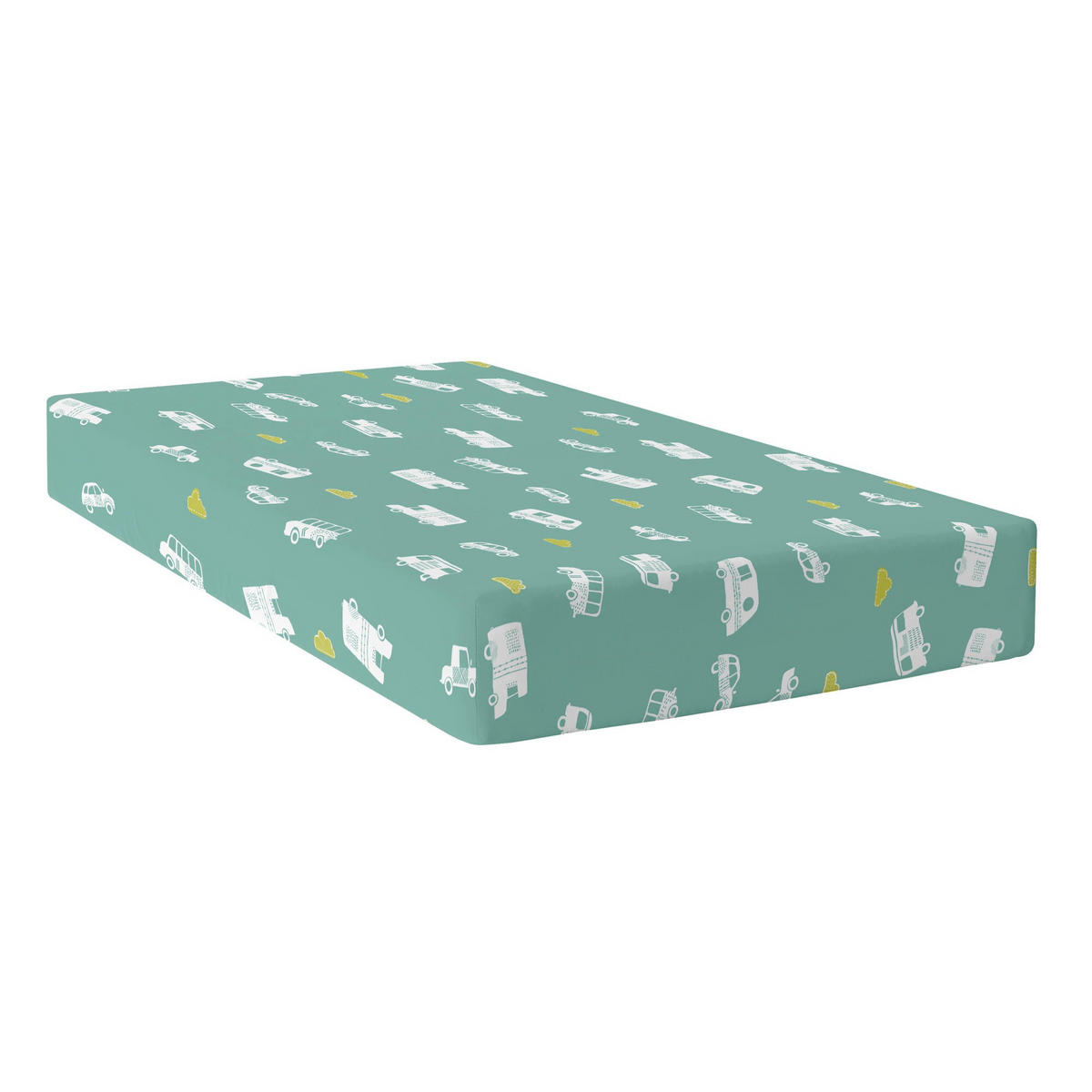 SPANNBETTTUCH holidays 105x200x32 cm mehrfarbig - Multicolor, Textil (105/200cm) - Happy Friday