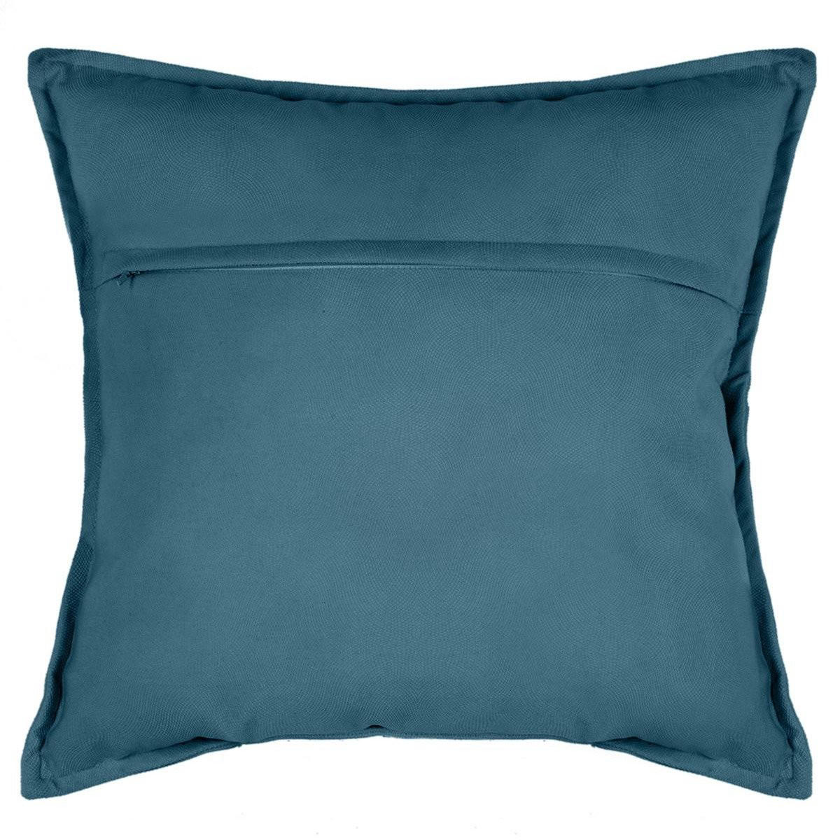 ZIERKISSEN Lilou 55/55 cm - Blau, Textil (55/55cm) - Atmosphera Createur d´interieur