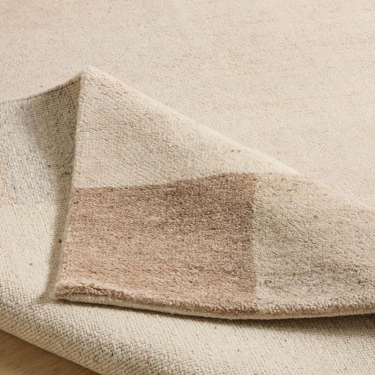 WOLLTEPPICH Terra 170x240 cm - Beige, Textil (170/240cm) - Natur Pur
