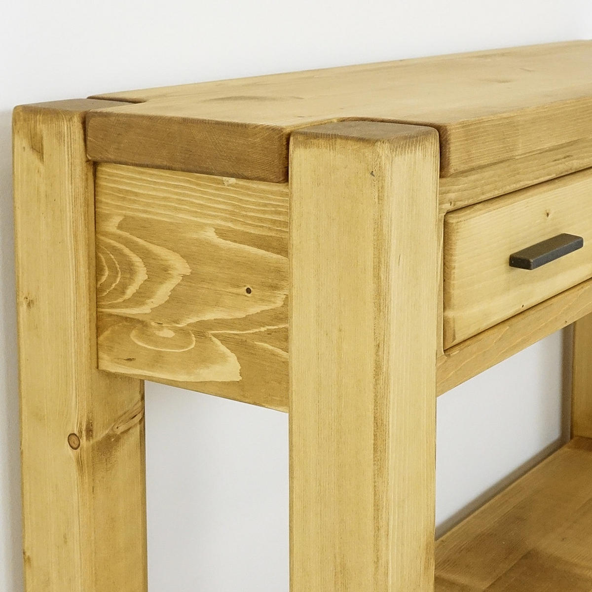 KONSOLENTISCH aus Massivholz Sara - Honig, Holz (35/119/75cm) - Seart