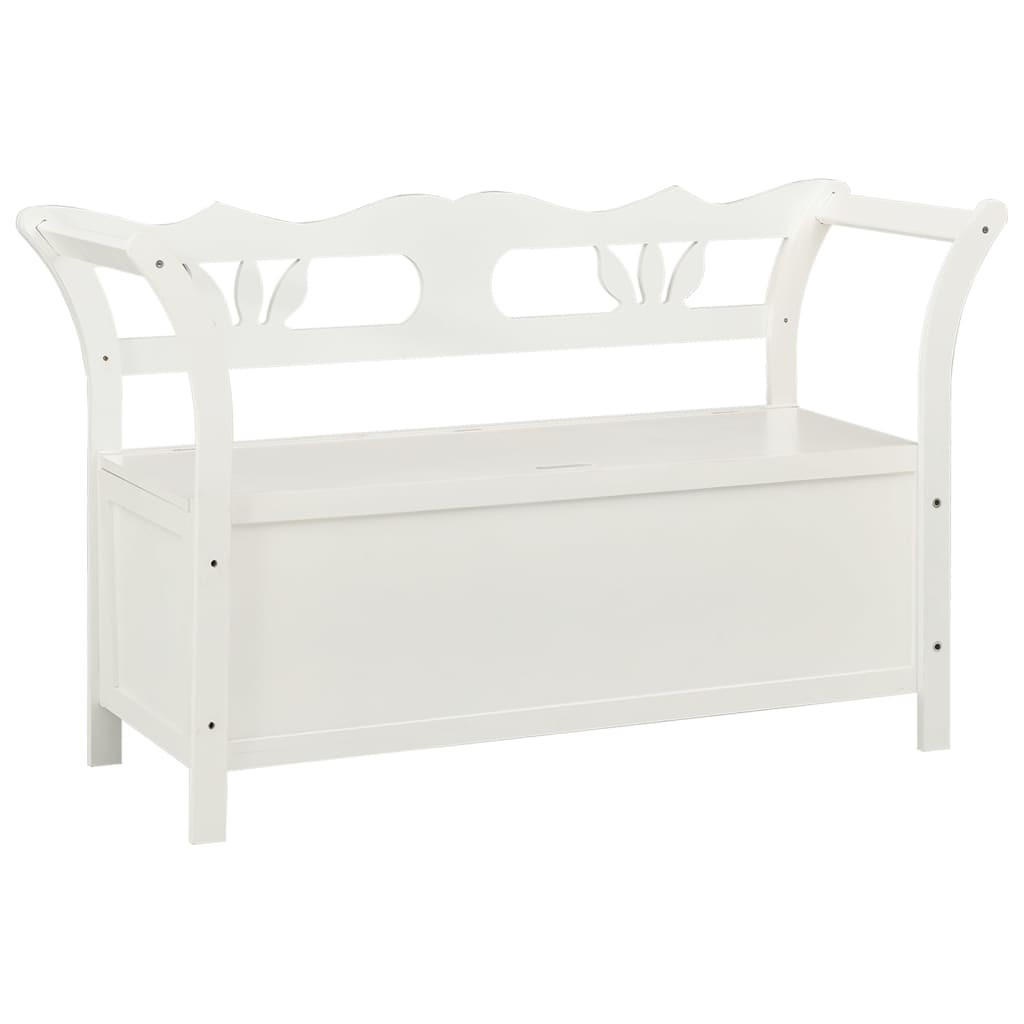 XXXLutz Sitzbank Weiß 107x75.5x45 cm