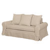 SCHLAFSOFA - Cappuccino, Textil (185/90/90cm) - home24