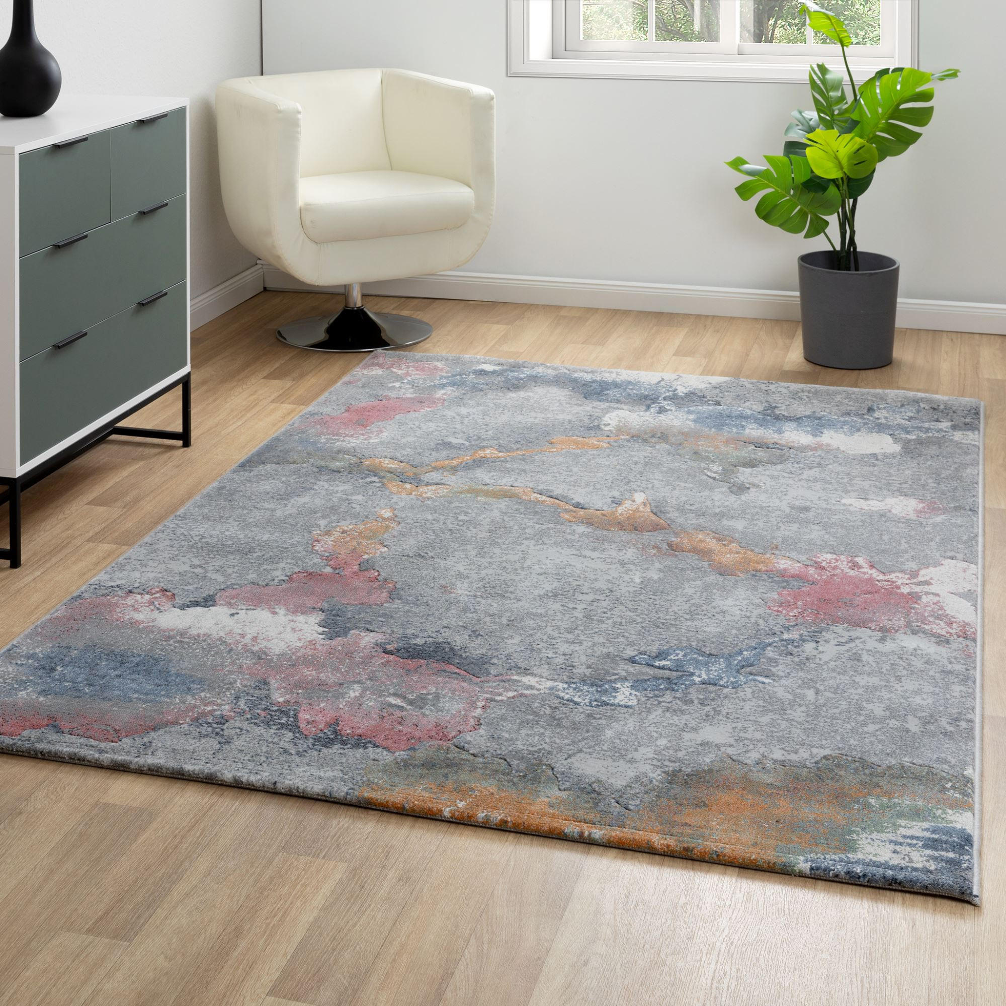 MODERNER TEPPICH 200/290 cm Lauro - Grau, Textil (200/290cm) - Steffensmeier