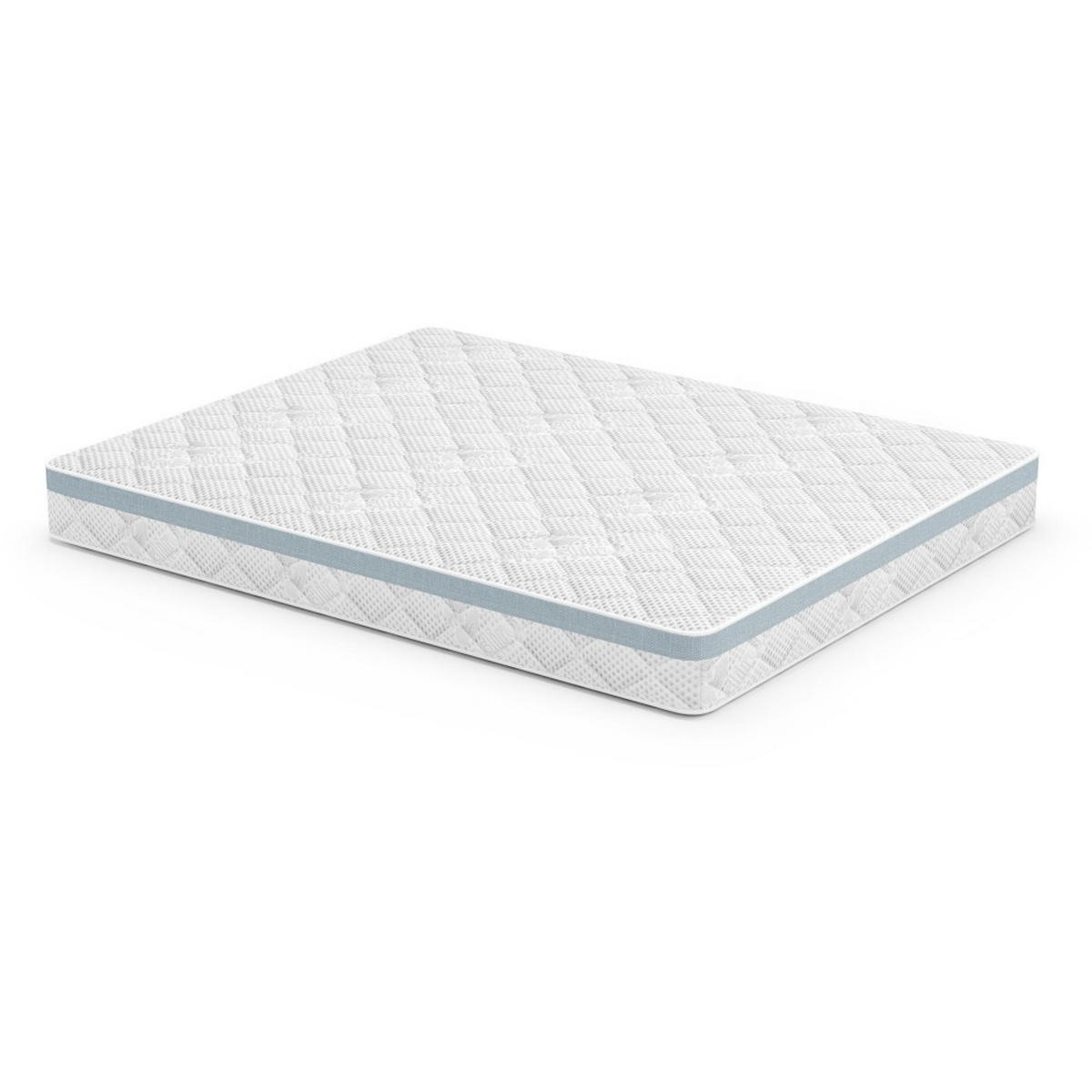 WENDEMATRATZE Mediro Care 21 cm,7-Zone, mit Visco-Schaum, H2/H3, 90x200 - Weiß, Textil (90/200cm) - Beautysofa