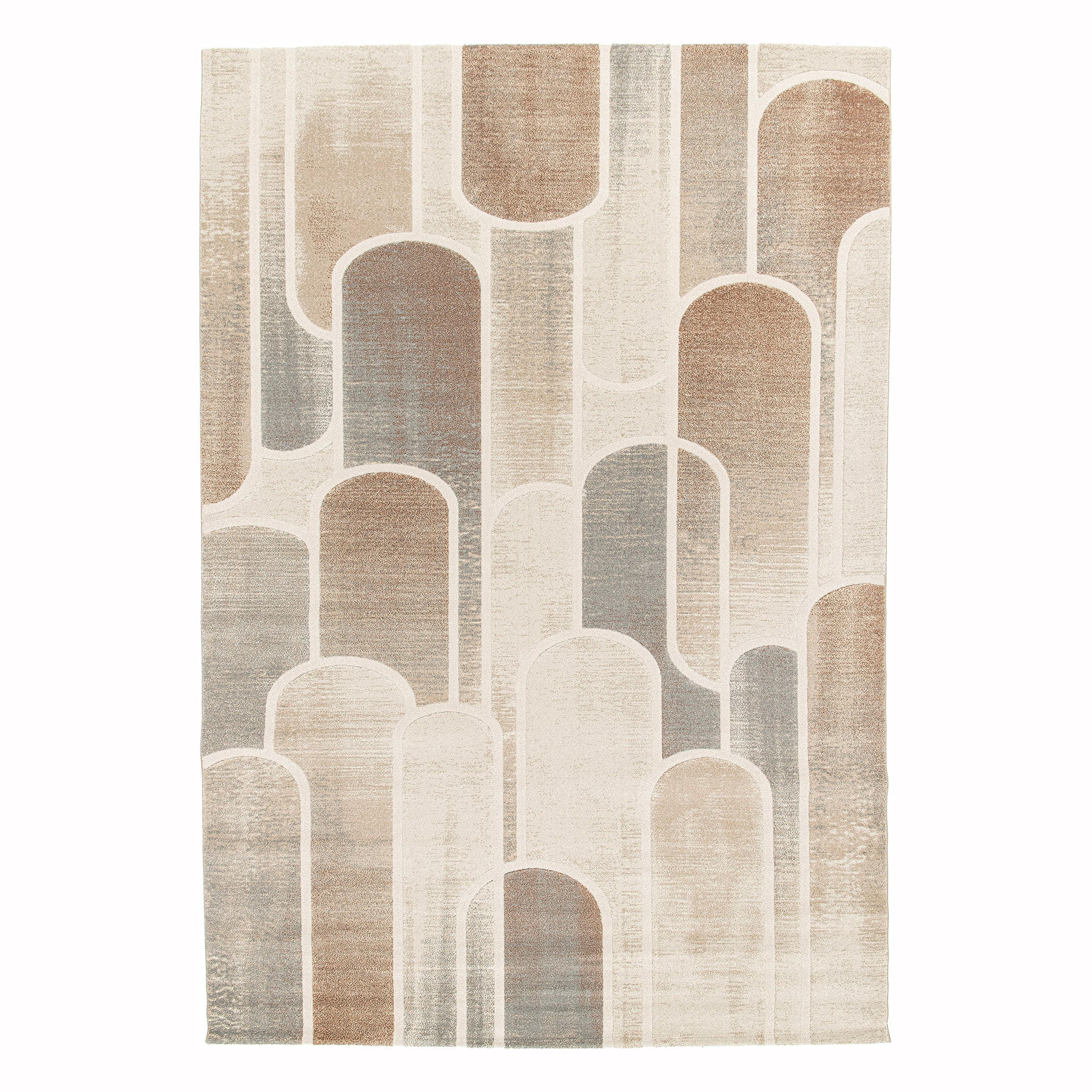 TEPPICH, Sehr weicher Design mehrfarbig - Multicolor, Textil (120/170cm) - AFK Living