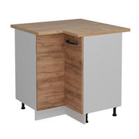 Honigeiche/Weiß, Holzwerkstoff (75.6/81.6/60cm) - Vicco