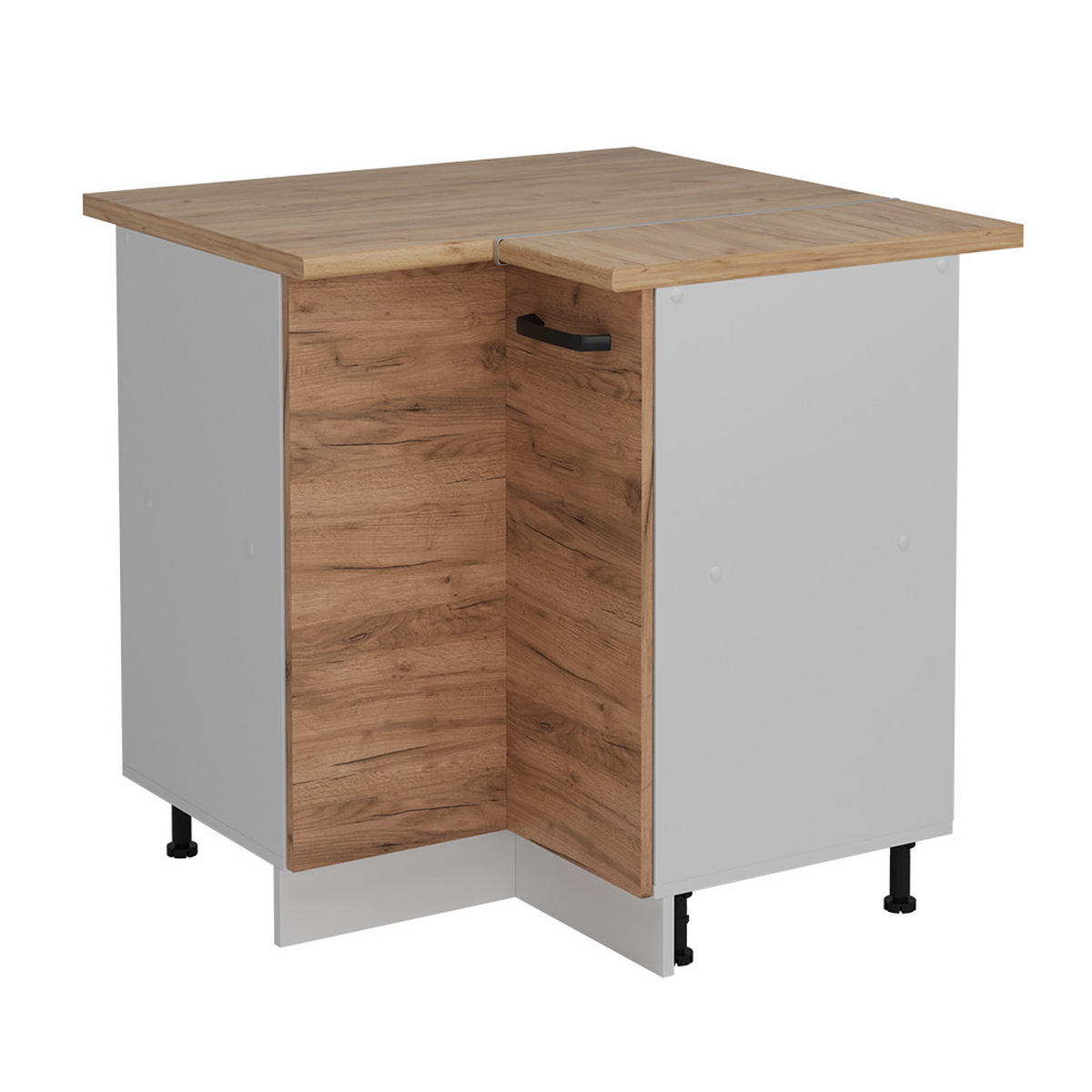 Honigeiche/Weiß, Holzwerkstoff (75.6/81.6/60cm) - Vicco