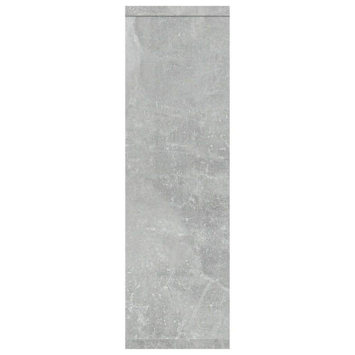 WANDREGAL Betongrau 85/16/52,5 Cm Holzwerkstoff - Grau, Holz/Holzwerkstoff (85/52.5/16cm) - vidaXL