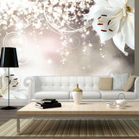 VLIESTAPETE Braun 350/245 cm - Weiß/Braun, Textil (350/1cm) - KUNSTLOFT