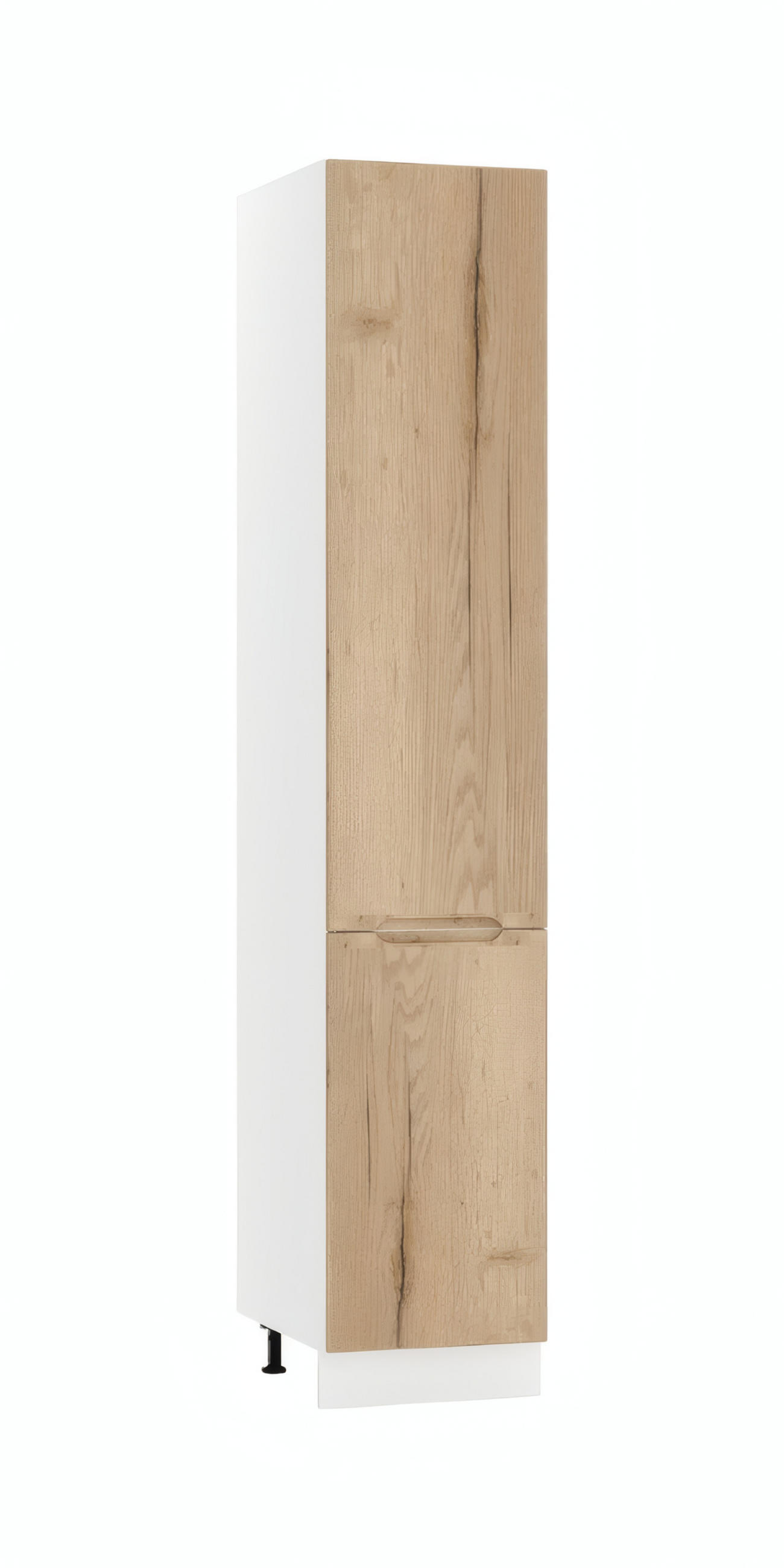 HOCHSCHRANK D40SŁ P/L - Zivora - Praktische Aufbewahrungseinheit - Eiche Artisan, Holz (40/213.3/56cm) - ROYAL24_MARKT