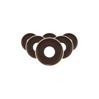ESPRESSOUNTERTASSEN Sento Home Pure Colors Chocolate Brown ø 12 cm 6er Set - Dunkelbraun, Keramik (12cm) - Seltmann Weiden