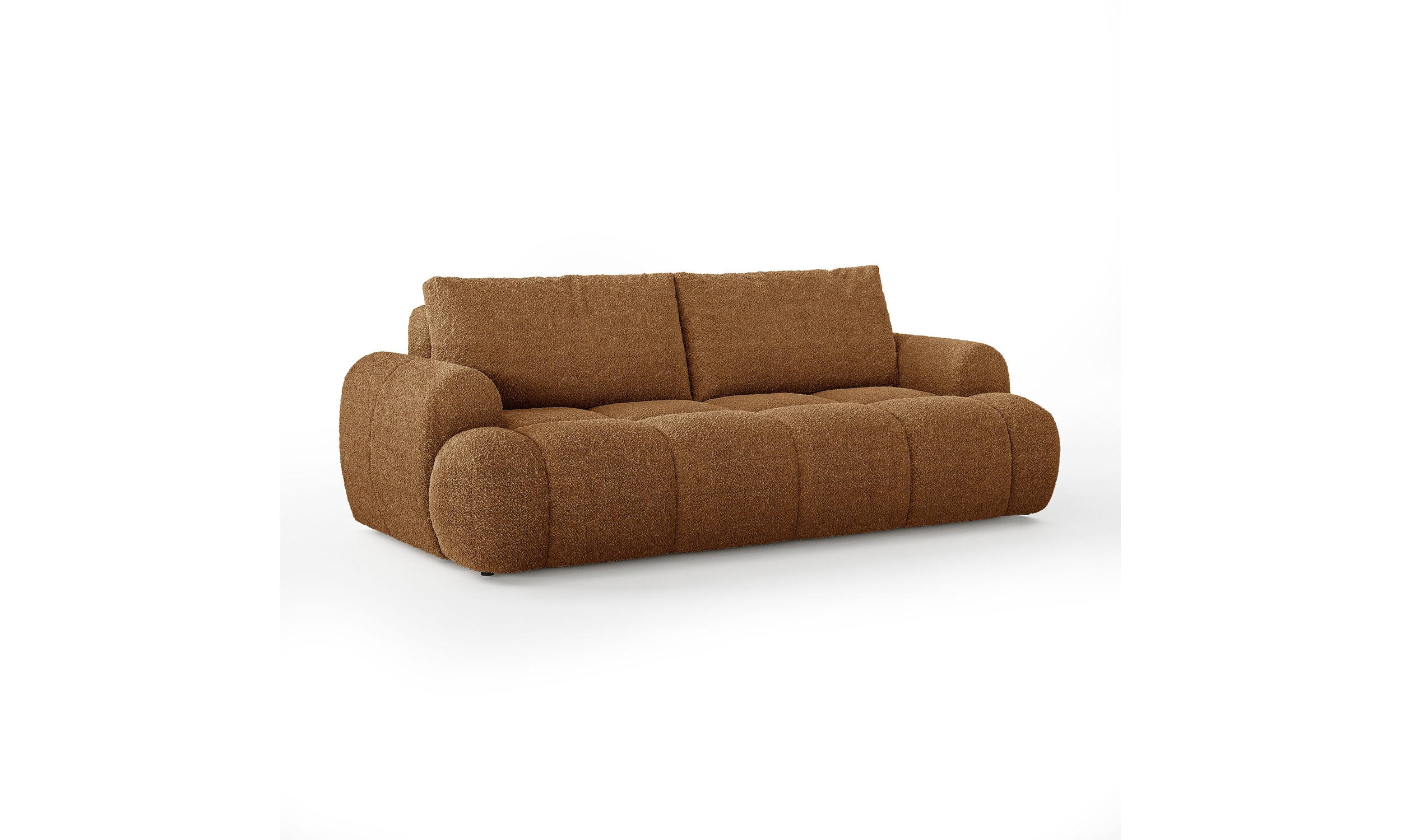 Lookway Schlafsofa Cognac 250x85x100 cm