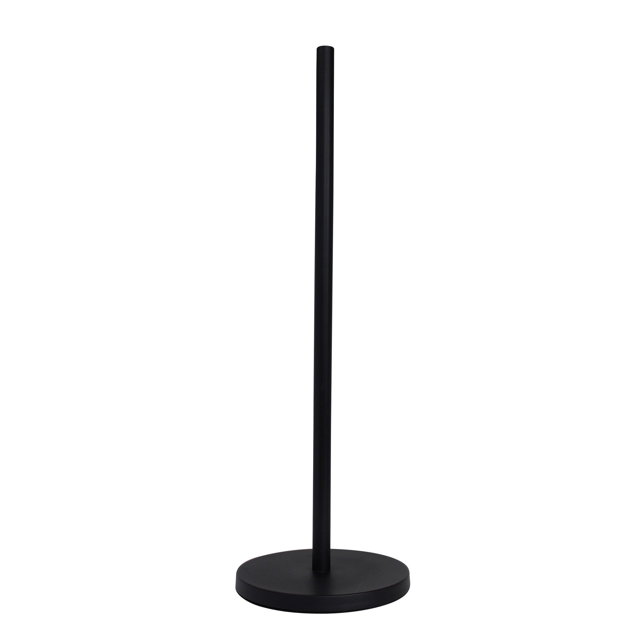 TOILETTENPAPIERSTÄNDER Nuri in Schwarz 46/15 cm - Schwarz, Metall (15/46/15cm) - LaLe Living