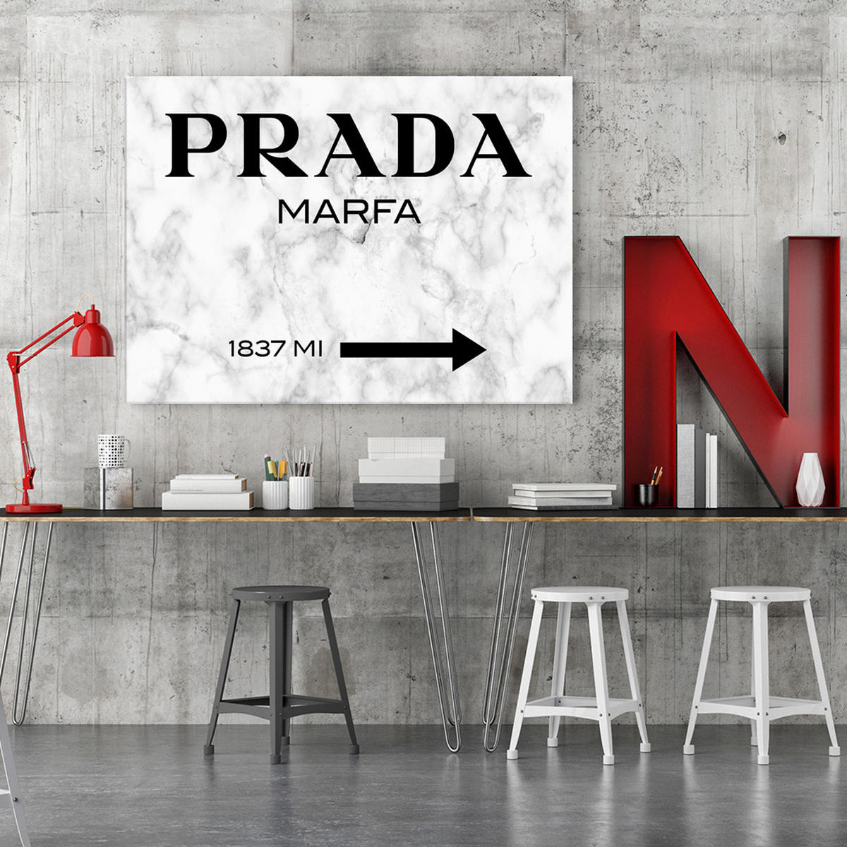 WANDBILD untertitel: grey - Grau, Textil (60/40cm) - Feeby