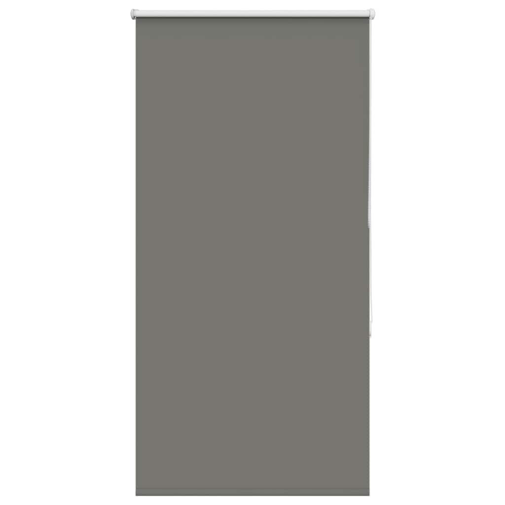 VERDUNKELUNGSROLLO 75/130 cm Stoffbreite 70,7 cm aus Polyester Grau - Grau, Textil (75/130cm) - vidaXL