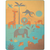 KINDERDECKE Lovely & Sweet Expedition 75 x 100cm - Multicolor, Textil (75/100cm) - Biederlack