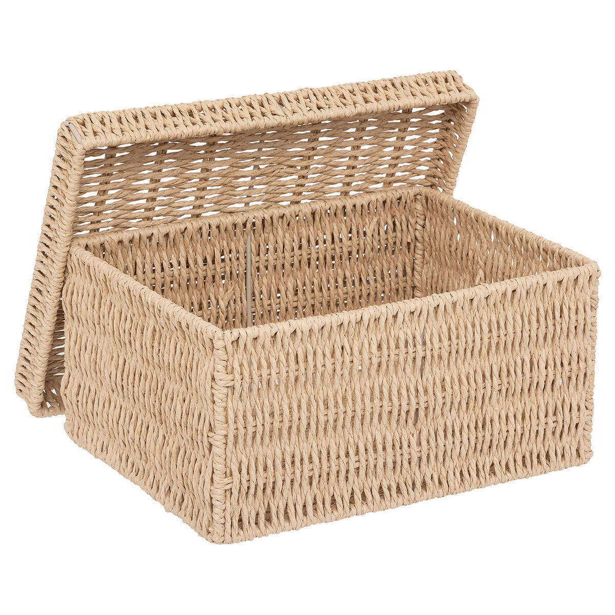 AUFBEWAHRUNGSBOXEN Kord, 2er Set, Papier, Beige - Beige, Papier (28/18/38cm) - 5five Simply Smart