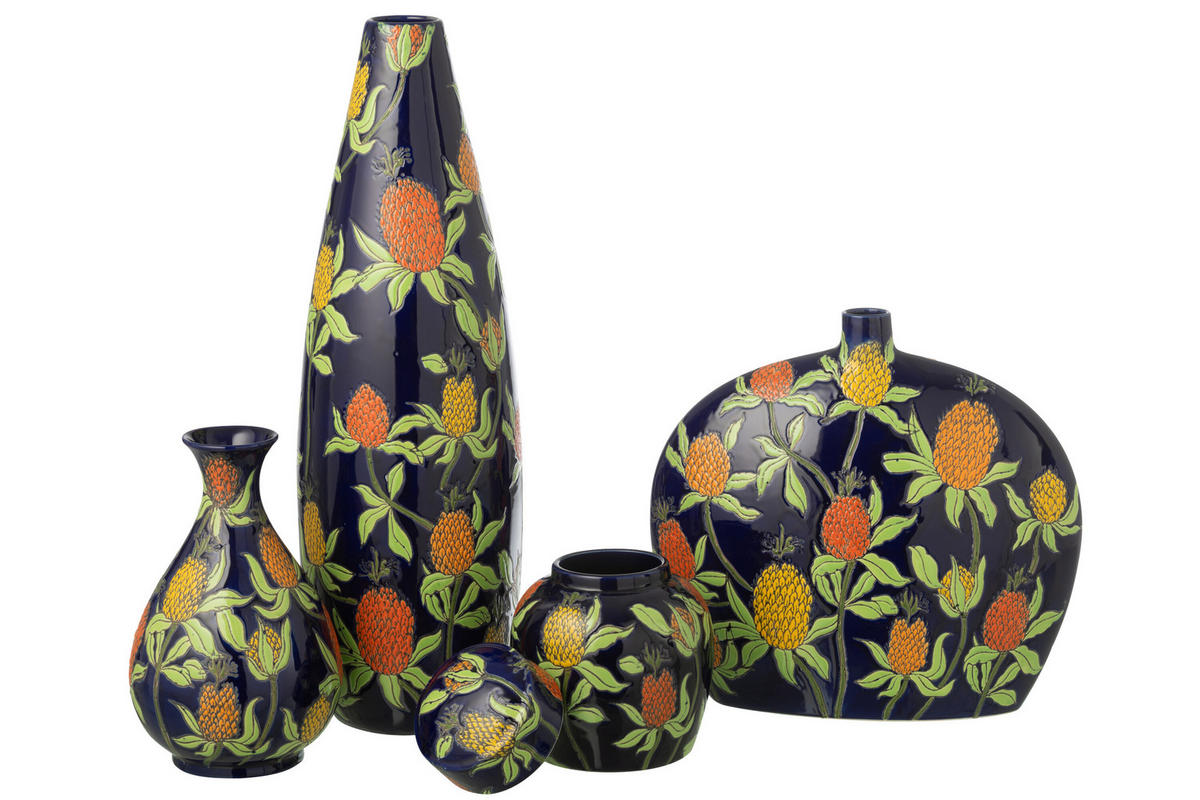 VASE ANANAS Multi - Multicolor, Keramik (53cm) - J-Line
