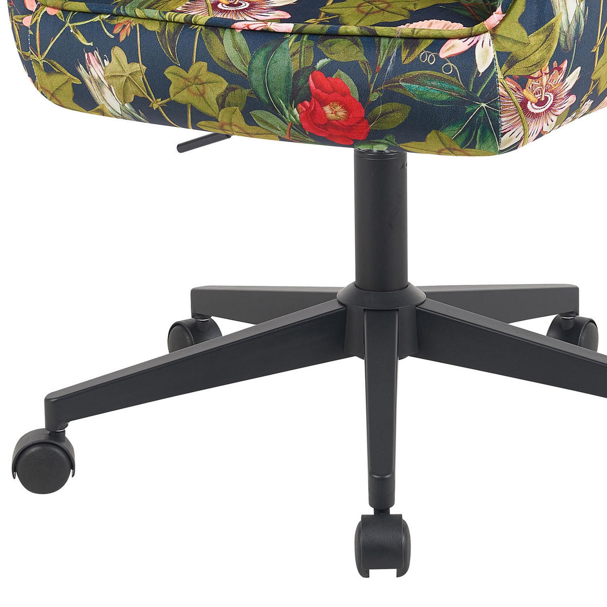 BÜROSTUHL Mika-Elio 2er-Set - Multicolor/Schwarz, Textil/Metall (60/79/61cm) - DUBI Möbel