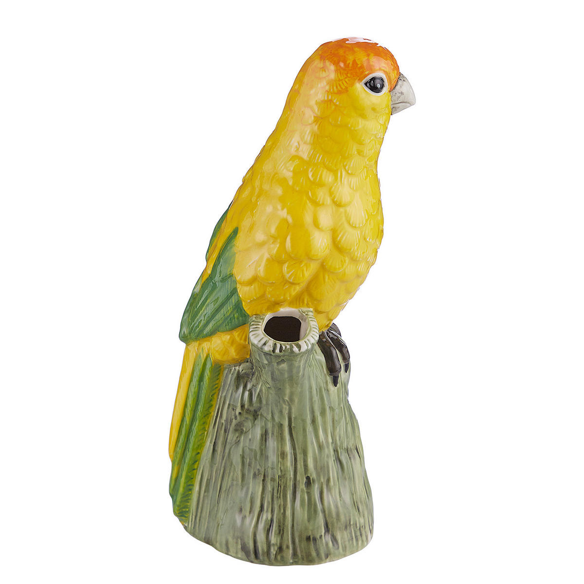 DEKO-PAPAGEI Lora - Gelb, Keramik (10/20/8cm) - Butlers