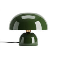 TISCHLAMPE - 31 x 31 - metall - khaki Sidney - Schlammfarben, Metall (31/31/25cm) - Vente-Unique