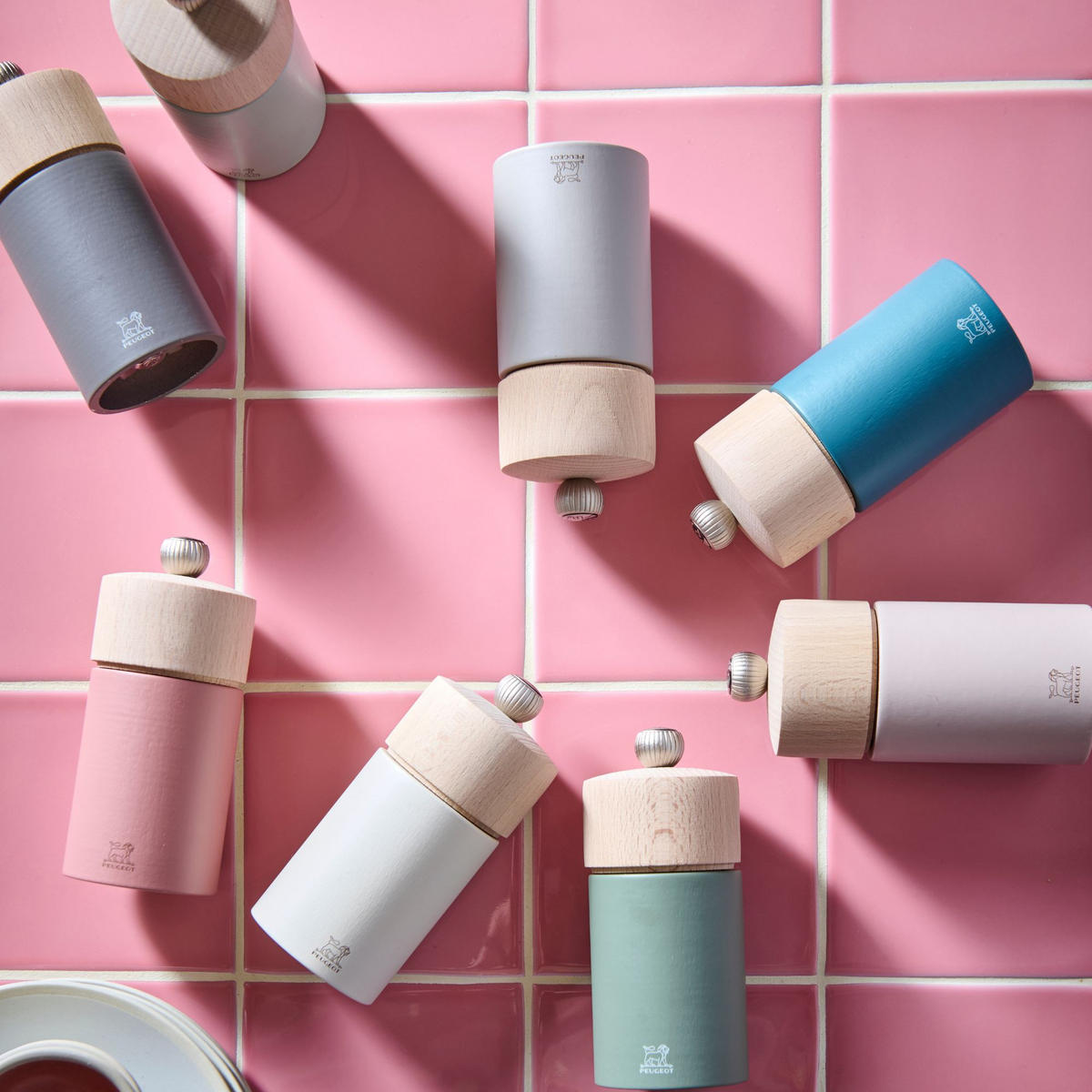 PFEFFERMÜHLE Boreal 12cm Buchenholz Felsgrau Stahlmahlwerk - Grau, Holz (52/12/52cm) - PEUGEOT