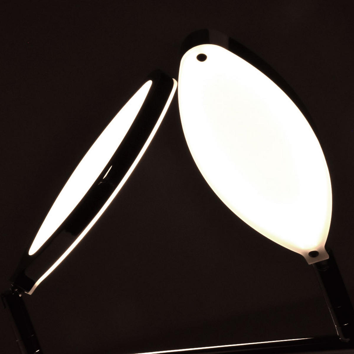 LED DECKENLEUCHTE Charlize Chrom Silber - Silberfarben, Metall (87/20/29cm) - Wofi