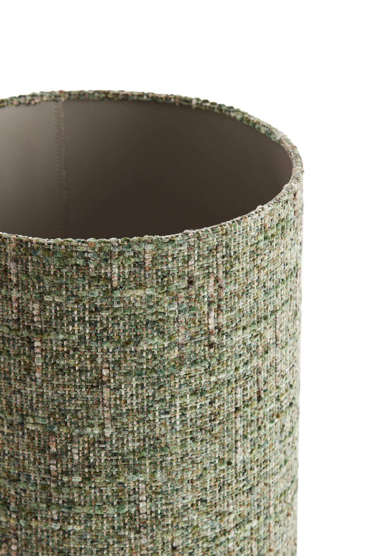 LAMPENSCHIRM Osire Grün 30/30/32 cm - Grün, Textil (30/30/32cm) - Light & Living