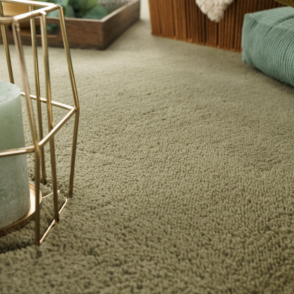 KURZFLORTEPPICH 240/340 cm Cadiz 630 - Hellgrün, Kunststoff (240/340cm) - Paco Home