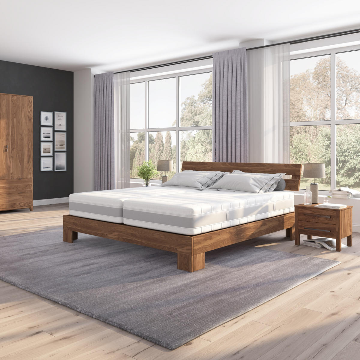 KALTSCHAUM-MATRATZE "Sleep Balance", H3/H4, 100 x 200 cm, Höhe: ca. 18 cm - Weiß, Textil (100/200cm) - Hn8 Schlafsysteme