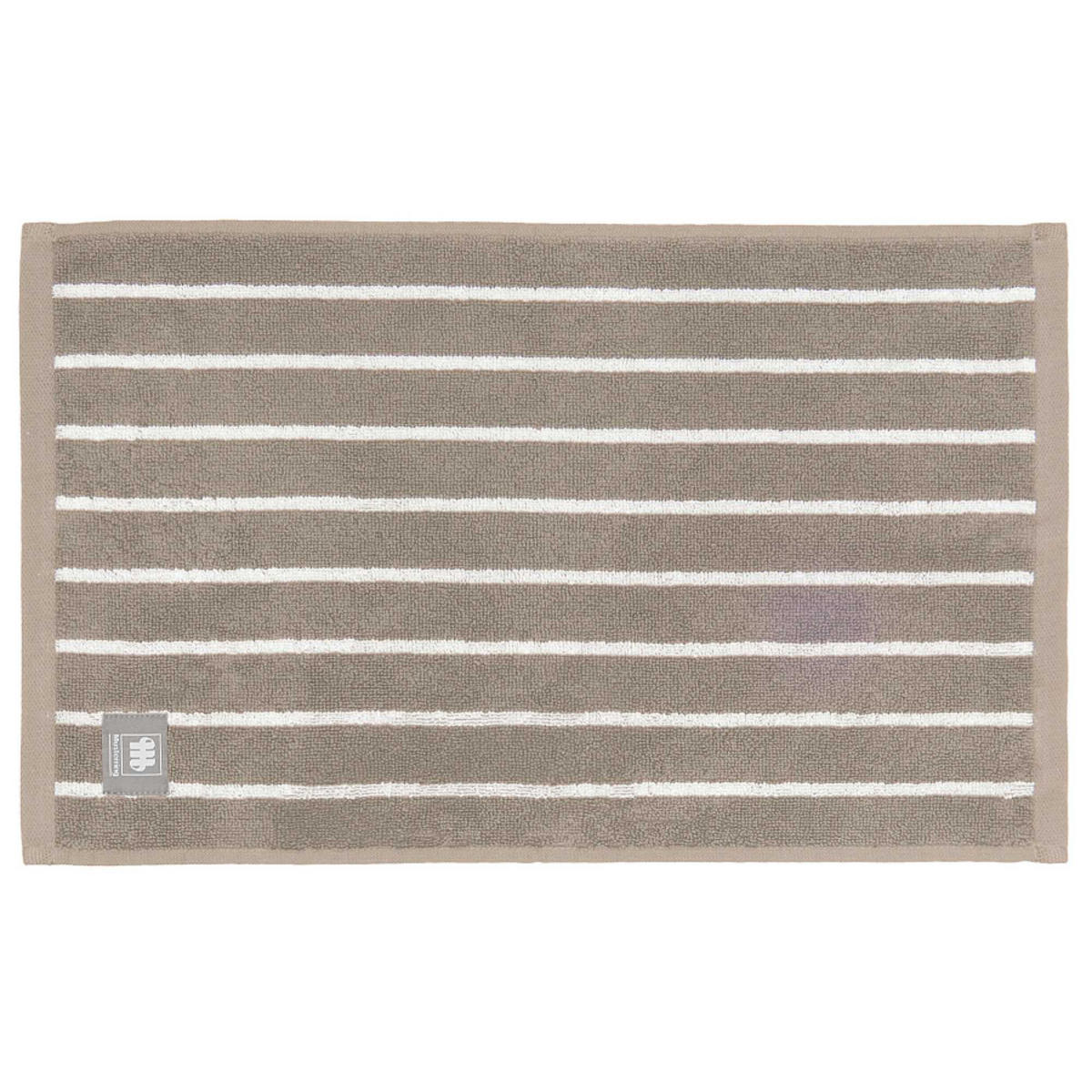 GÄSTEHANDTUCH NEEDLESTRIPE - Grau, Textil (30/50cm) - Musterring